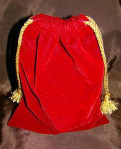 red pouch to attract money