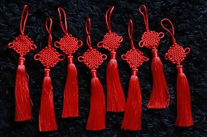 Chinese knots of luck for attracting success and luck