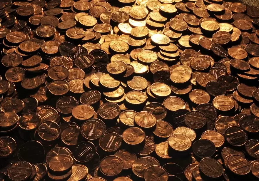 good luck amulet - coins