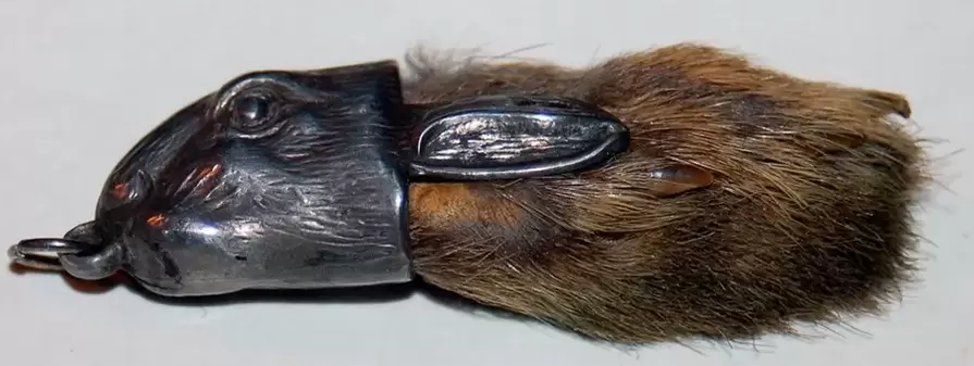 good luck amulet - rabbit's foot