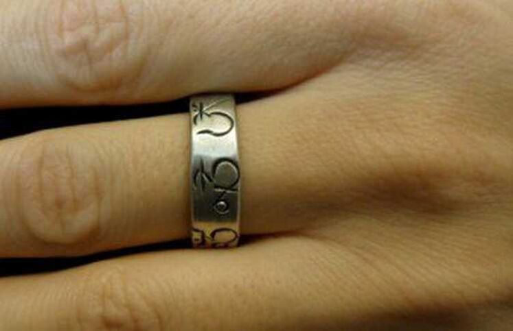 ring as an amulet of good luck